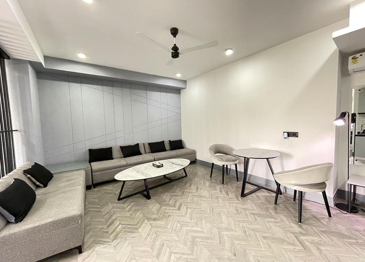 Bedchambers Serviced Apartments, Mg Road Gurgaon Luaran gambar