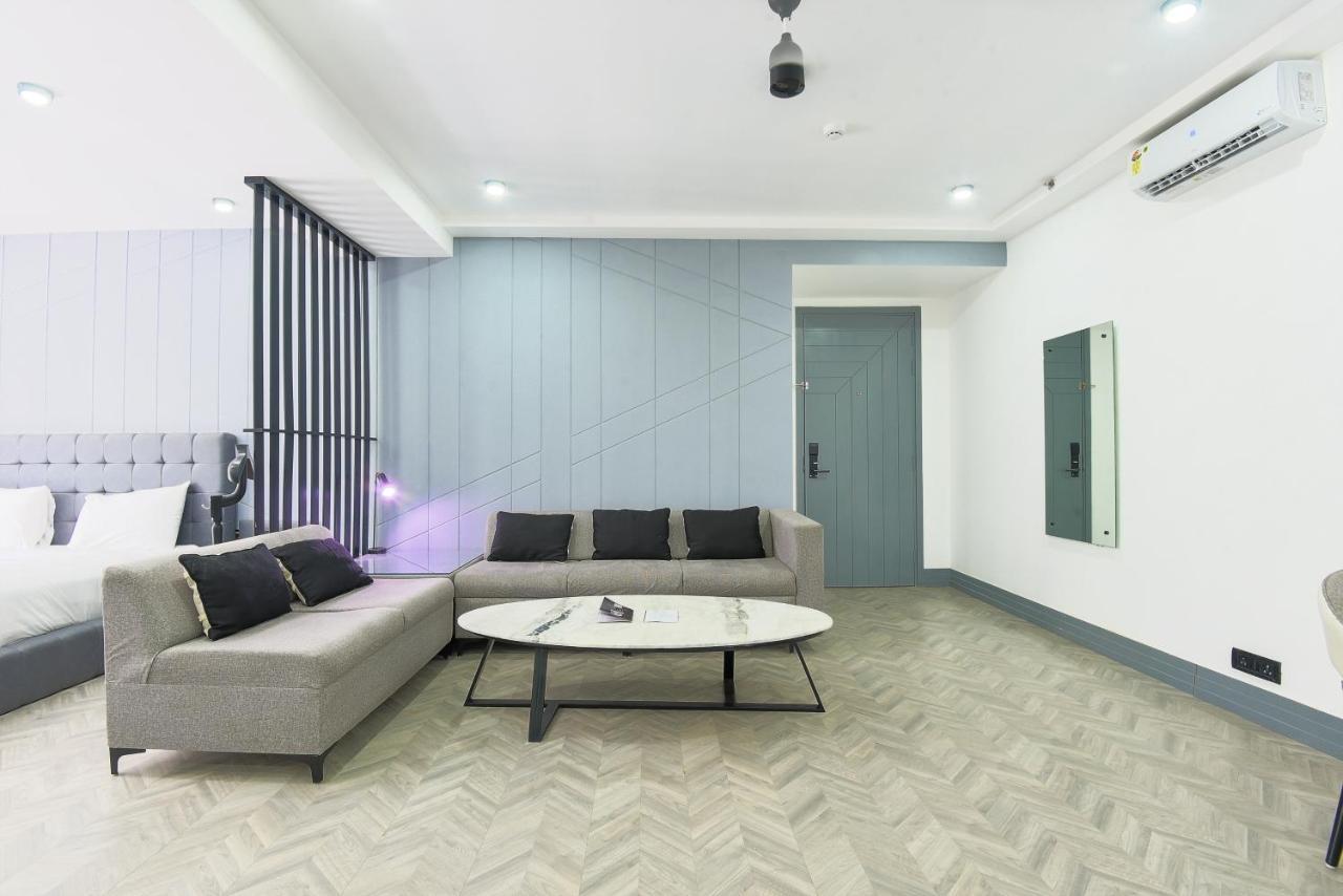 Bedchambers Serviced Apartments, Mg Road Gurgaon Luaran gambar