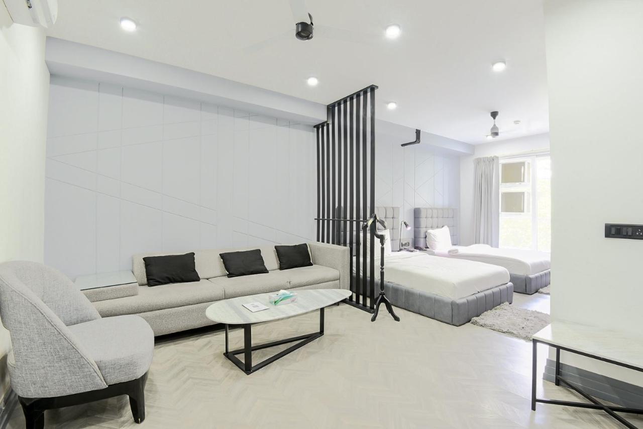 Bedchambers Serviced Apartments, Mg Road Gurgaon Luaran gambar
