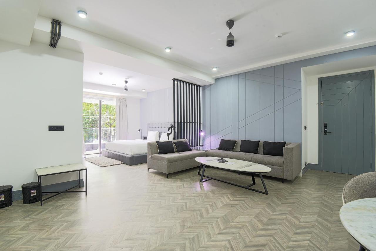 Bedchambers Serviced Apartments, Mg Road Gurgaon Luaran gambar