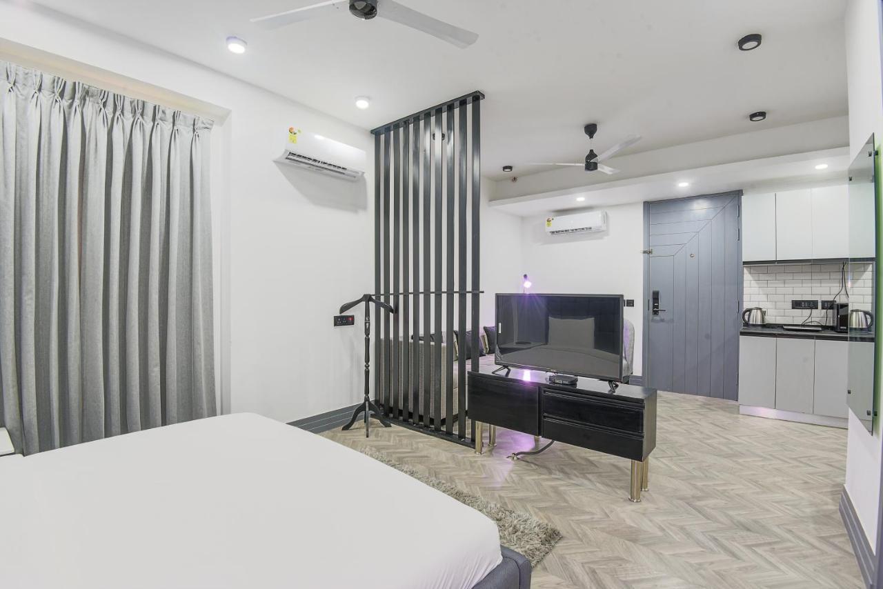 Bedchambers Serviced Apartments, Mg Road Gurgaon Luaran gambar