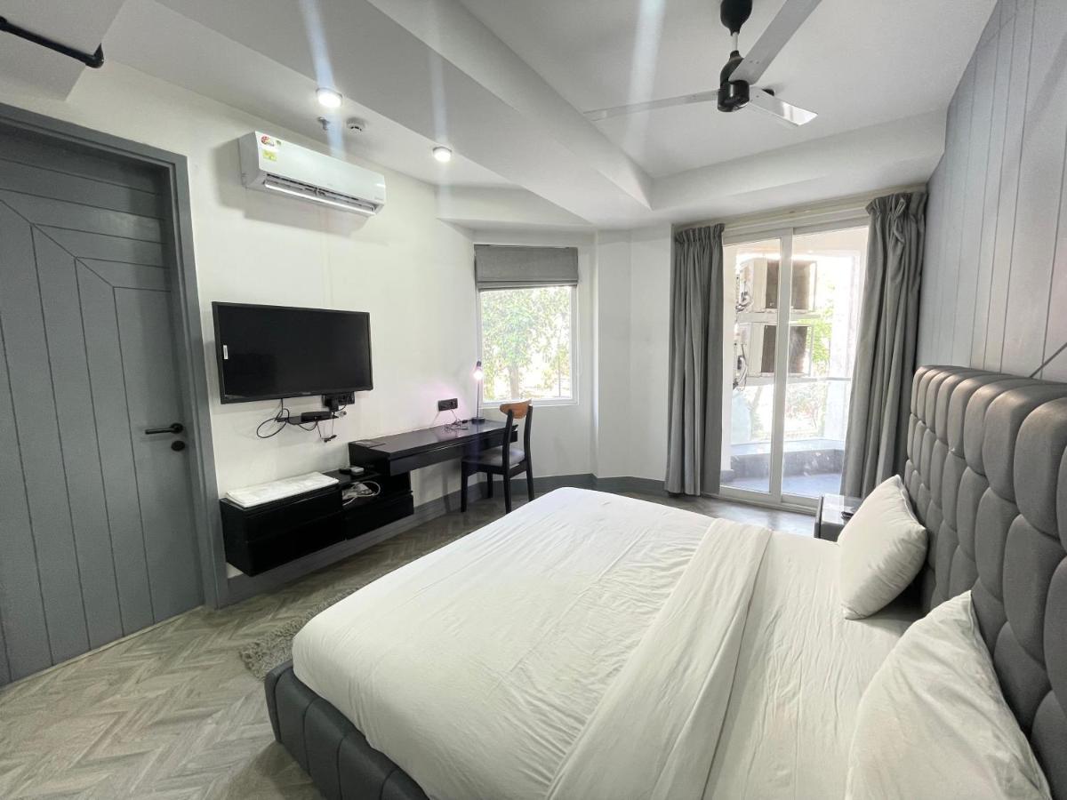 Bedchambers Serviced Apartments, Mg Road Gurgaon Luaran gambar
