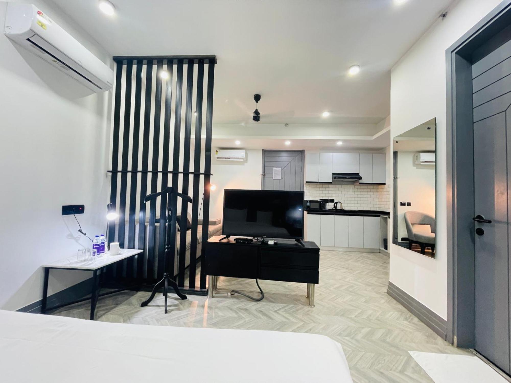 Bedchambers Serviced Apartments, Mg Road Gurgaon Luaran gambar
