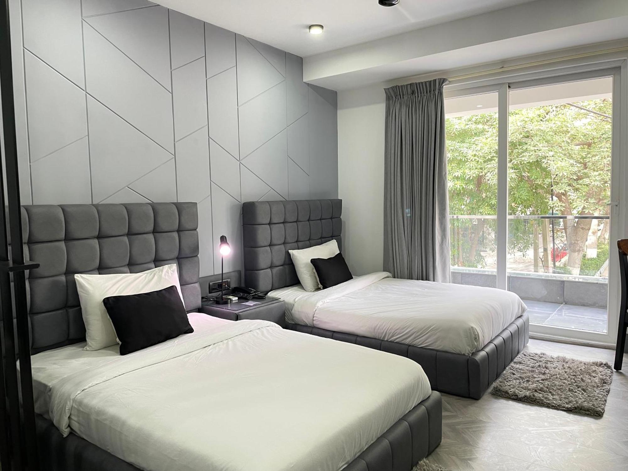 Bedchambers Serviced Apartments, Mg Road Gurgaon Luaran gambar